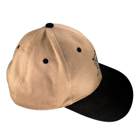 Napa Valley Wine Train Snapback Hat Cap Embroidered KC Beige Black - Picture 6 of 8